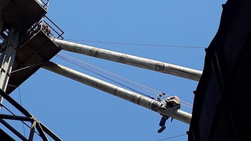 Projeto de Linha de Vida Industrial: solução técnica para segurança para trabalho em altura