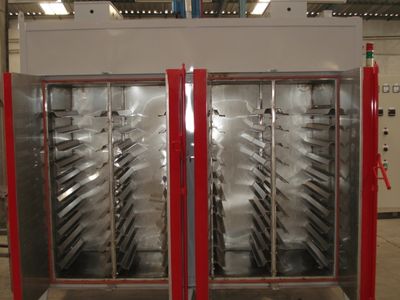 Estufa industrial para indústria farmacêutica