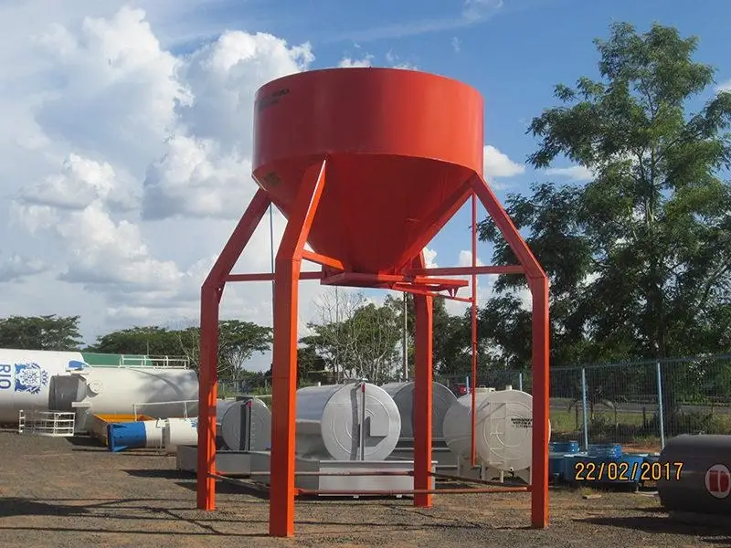 Silos Armazenamento Grãos Sp