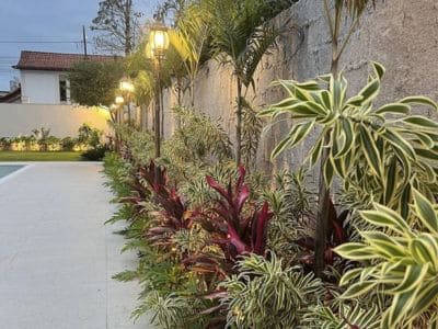 Implantação de jardins em Santana