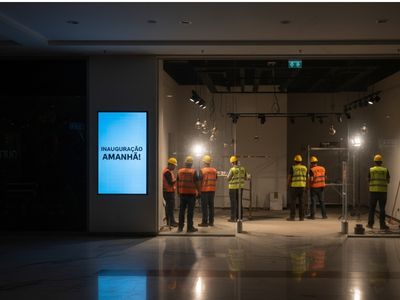Implantação de lojas comerciais