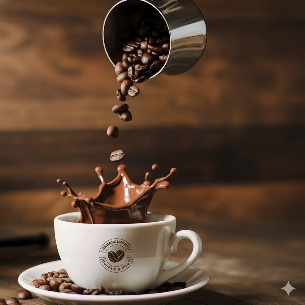 Café premium com graos selecionados para eventos