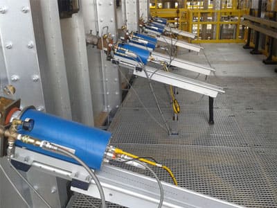 Sistemas de monitoramento para processos industriais em alta temperatura