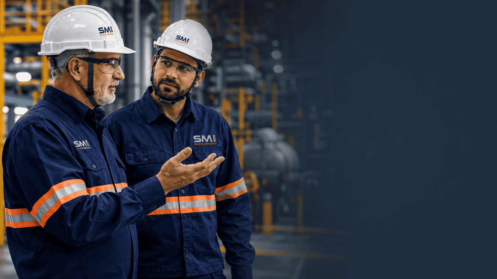Equipe industrial