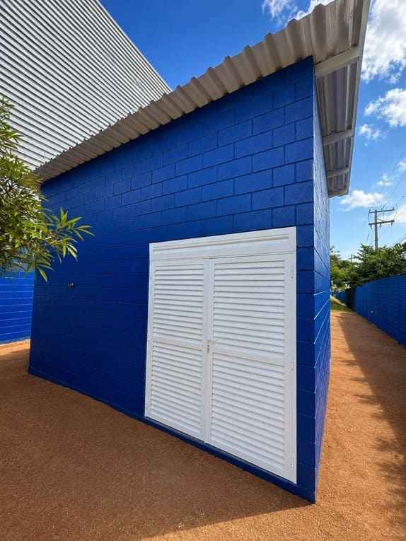 Construção de Base Reservatorio