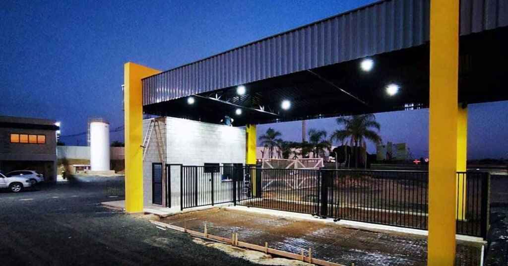 Construção de Portaria Industrial